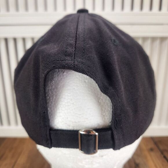 Demon Slayer Kimetsu No Yaiba Hat Cap Strap Back Black Anime Manga Series Logo - Picture 5 of 11